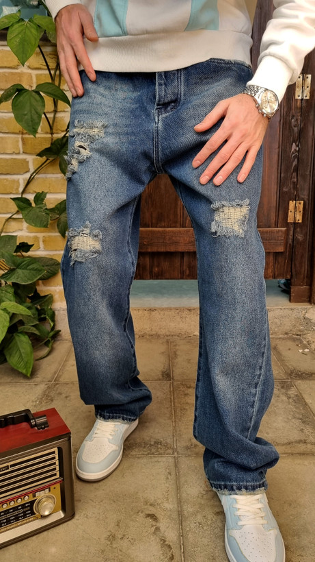 شلوار نیم بگ با یه کپ عالی